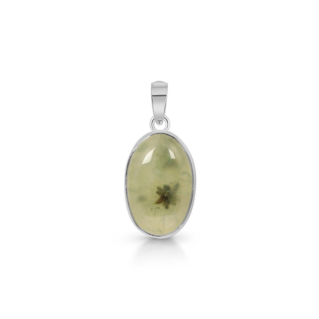 Prehnite Pendant-(PRN-P-2.)